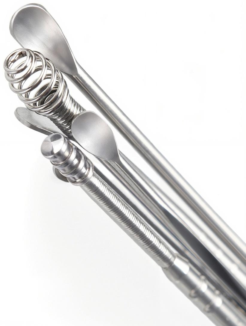 Набор для чистки ушей: кожаный чехол + 6 предметов