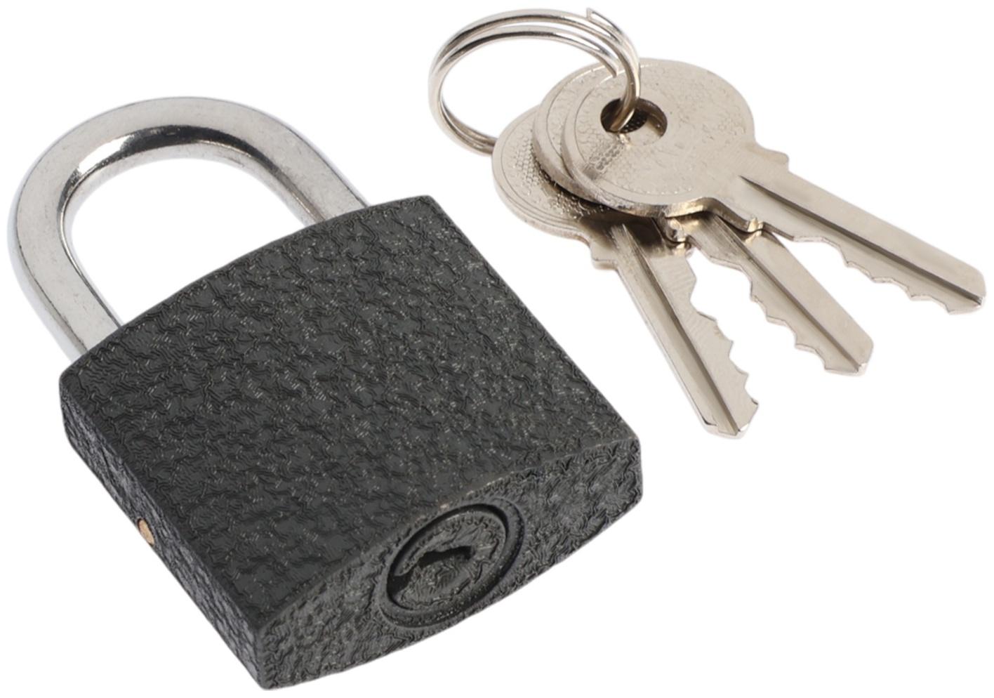 Замок навесной ТУНДРА OneKey001, 32 мм, с одной секретностью, 3 ключа