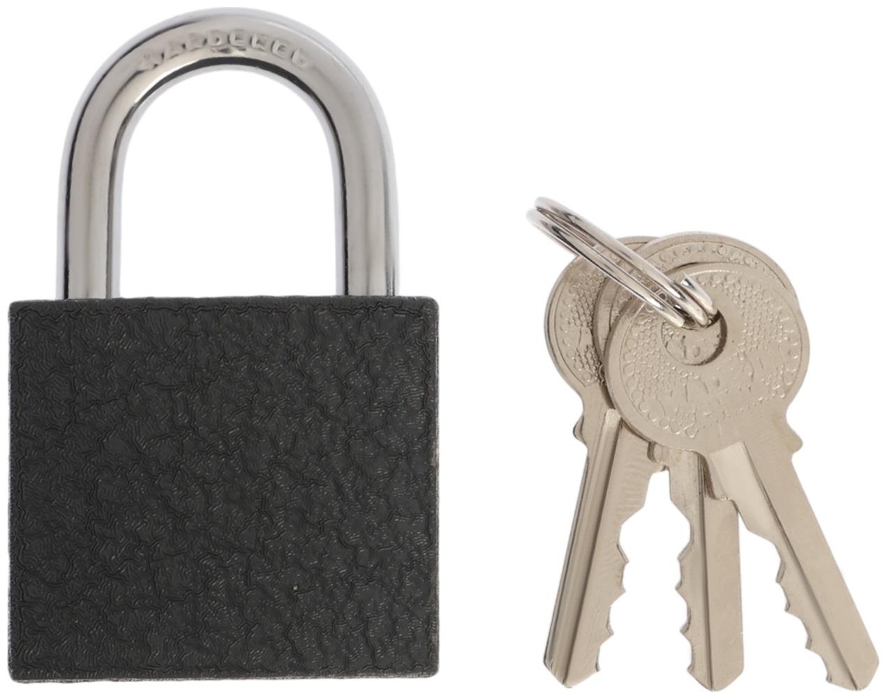 Замок навесной ТУНДРА OneKey001, 32 мм, с одной секретностью, 3 ключа