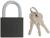 Замок навесной ТУНДРА OneKey001, 38 мм, с одной секретностью, 3 ключа