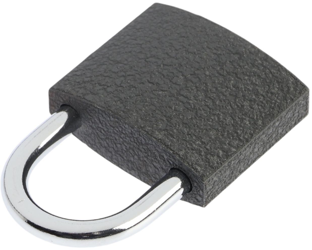 Замок навесной ТУНДРА OneKey001, 50 мм, с одной секретностью, 3 ключа