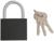 Замок навесной ТУНДРА OneKey001, 50 мм, с одной секретностью, 3 ключа