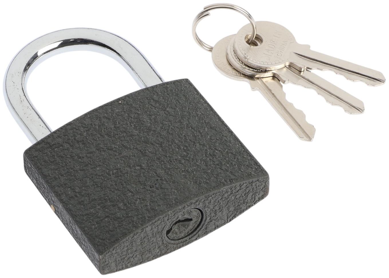 Замок навесной ТУНДРА OneKey001, 63 мм, с одной секретностью, 3 ключа