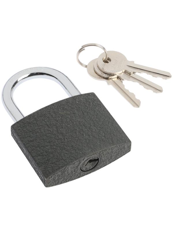 Замок навесной ТУНДРА OneKey001, 63 мм, с одной секретностью, 3 ключа