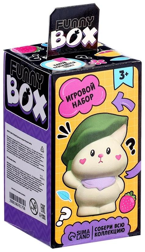 Игрушка - сюрприз Funny box «Зайки»: детский брелок, наклейки