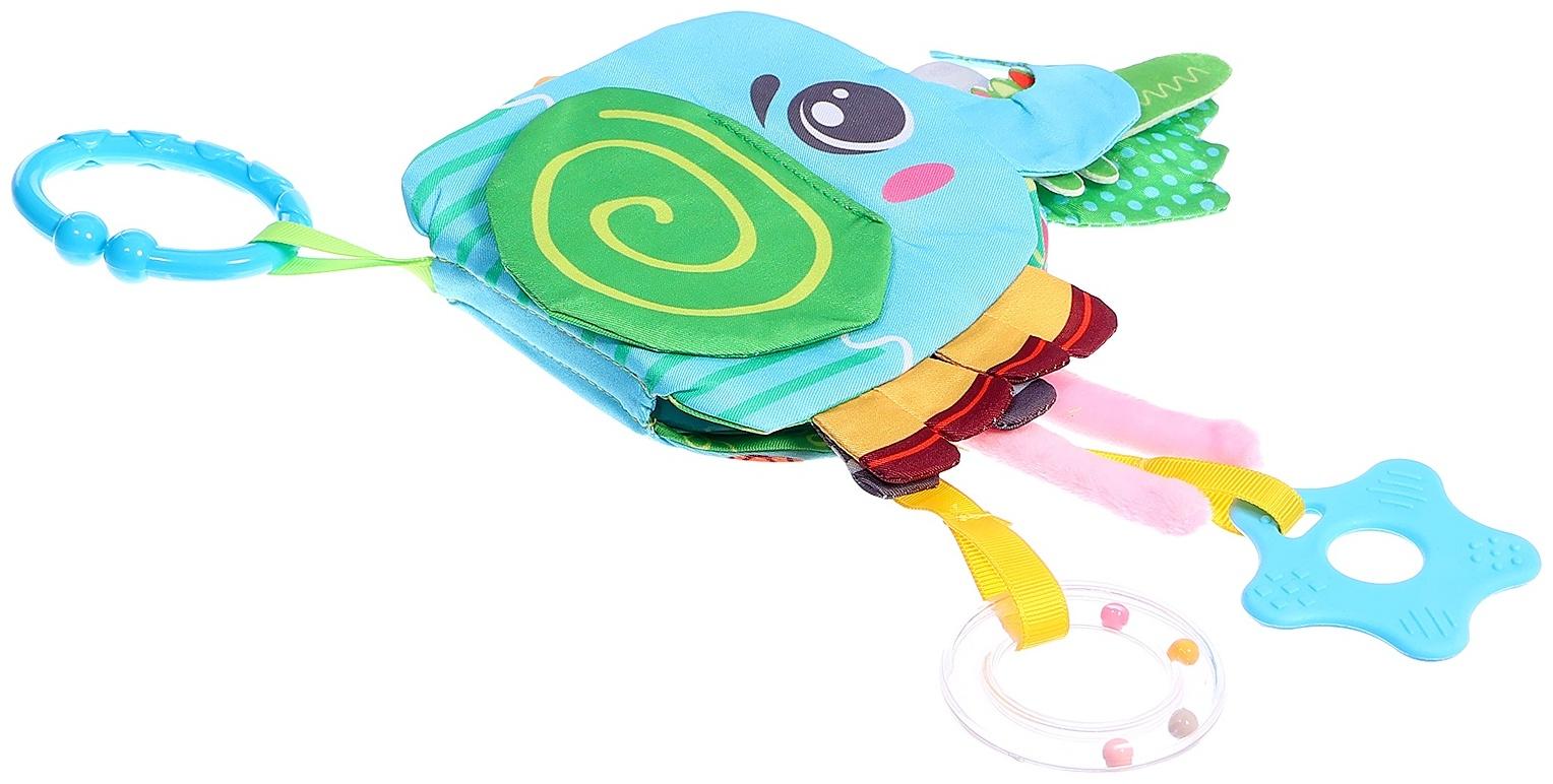 Мягкая книжка - подвеска с прорезывателем «Слоник»