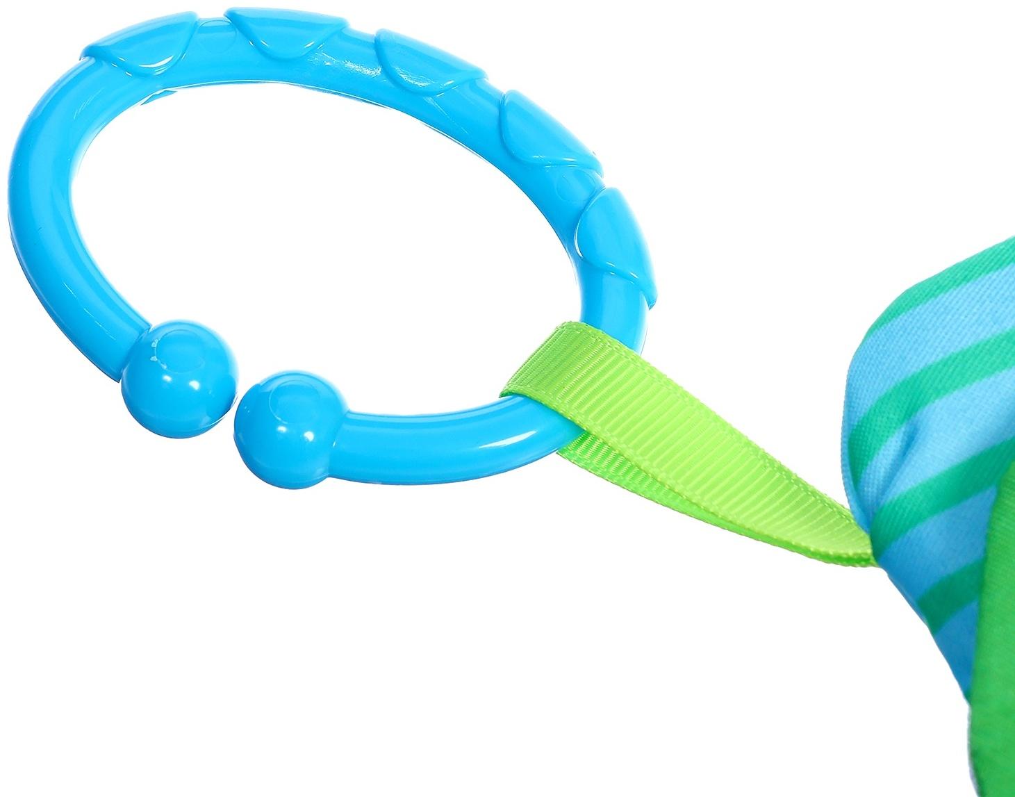 Мягкая книжка - подвеска с прорезывателем «Слоник»