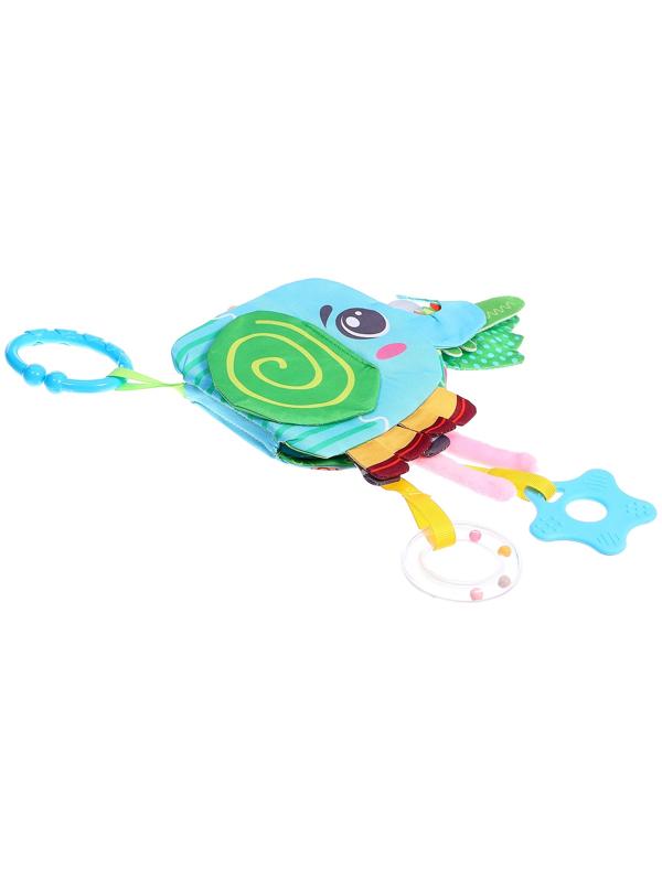 Мягкая книжка - подвеска с прорезывателем «Слоник»