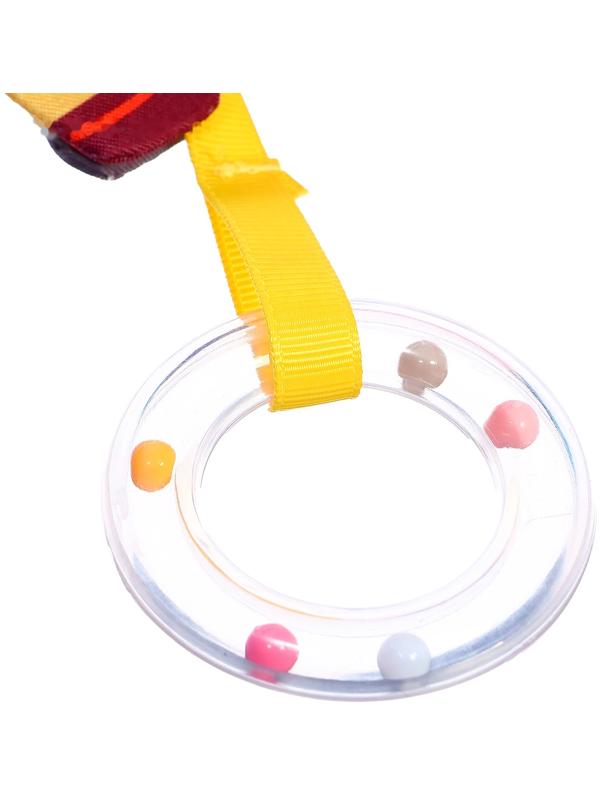 Мягкая книжка - подвеска с прорезывателем «Слоник»