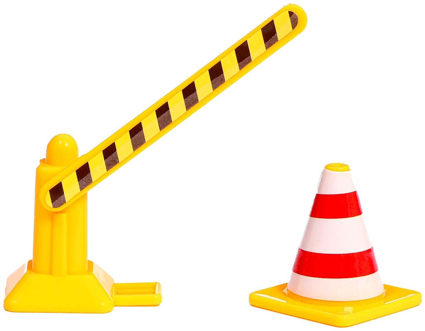 Набор детских машинок «Стройка», 5 шт., аксессуары