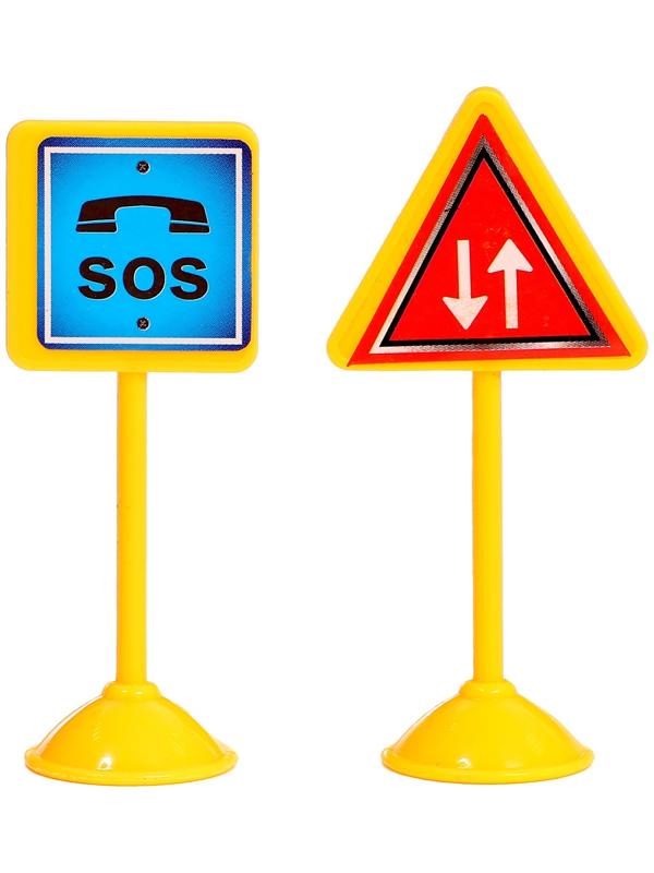 Набор детских машинок «Стройка», 5 шт., аксессуары