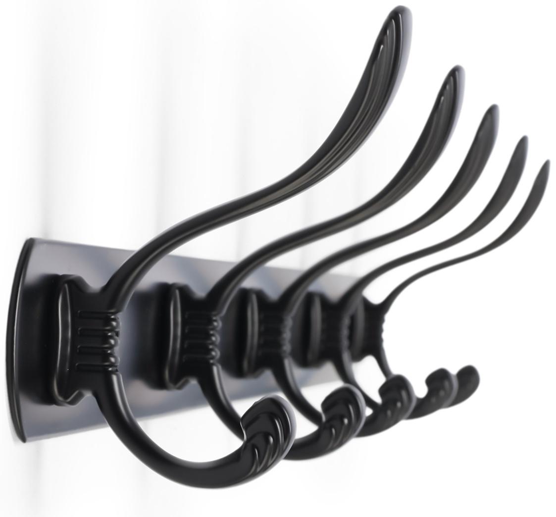 Вешалка CAPPIO CVP014, металлическая, пятирожковая, цвет черный