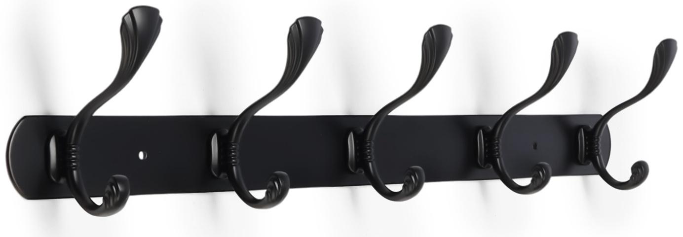 Вешалка CAPPIO CVP014, металлическая, пятирожковая, цвет черный