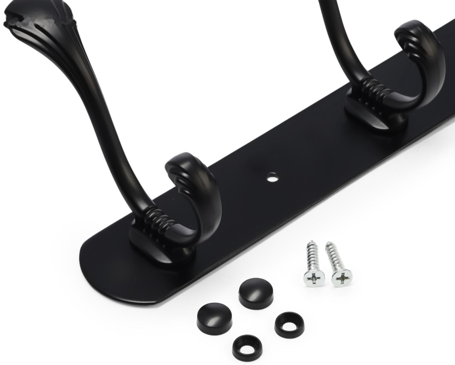 Вешалка CAPPIO CVP014, металлическая, пятирожковая, цвет черный