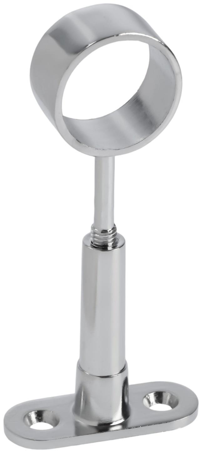 Держатель дистанционный ТУНДРА регулируемый сквозной, d=25 мм