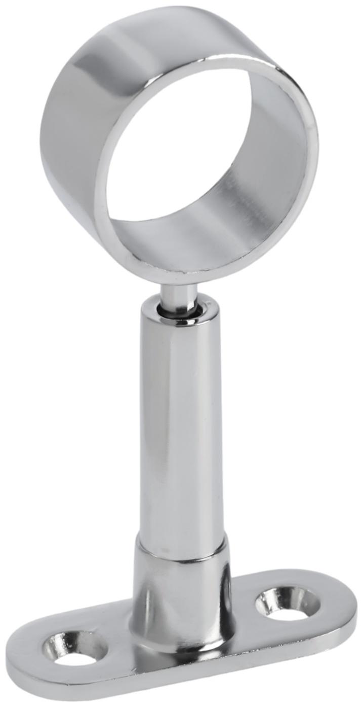 Держатель дистанционный ТУНДРА регулируемый сквозной, d=25 мм