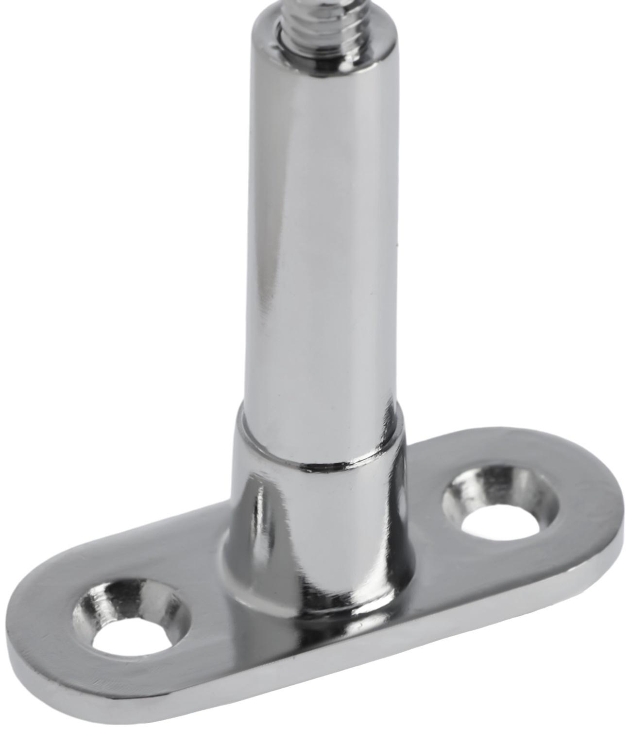 Держатель дистанционный ТУНДРА регулируемый сквозной, d=25 мм