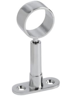 Держатель дистанционный ТУНДРА регулируемый сквозной, d=25 мм