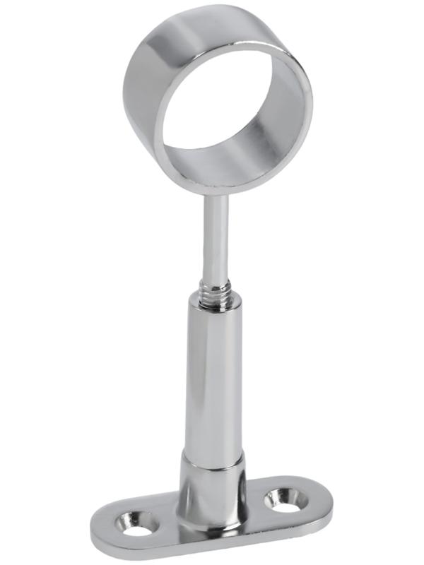 Держатель дистанционный ТУНДРА регулируемый сквозной, d=25 мм