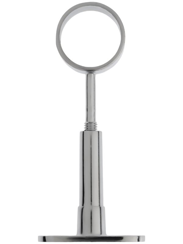 Держатель дистанционный ТУНДРА регулируемый сквозной, d=25 мм