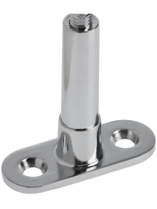 Держатель дистанционный ТУНДРА регулируемый сквозной, d=25 мм