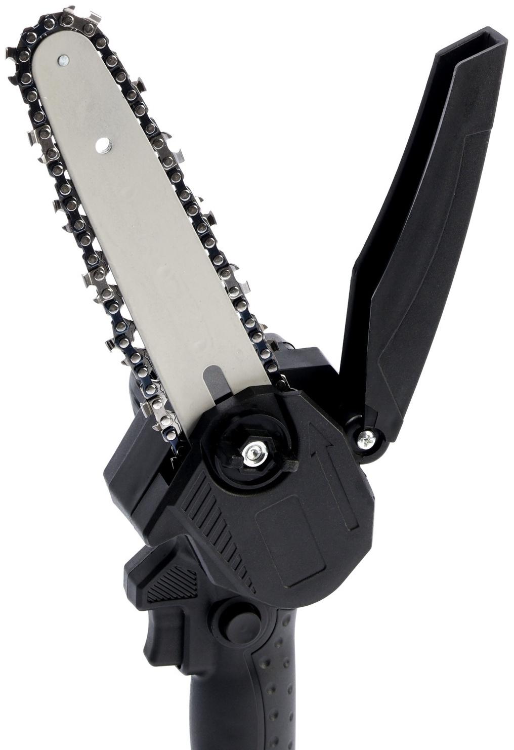 Пила цепная аккумуляторная ТУНДРА, 24 В, 1.5 Ач, Li-ion, 6