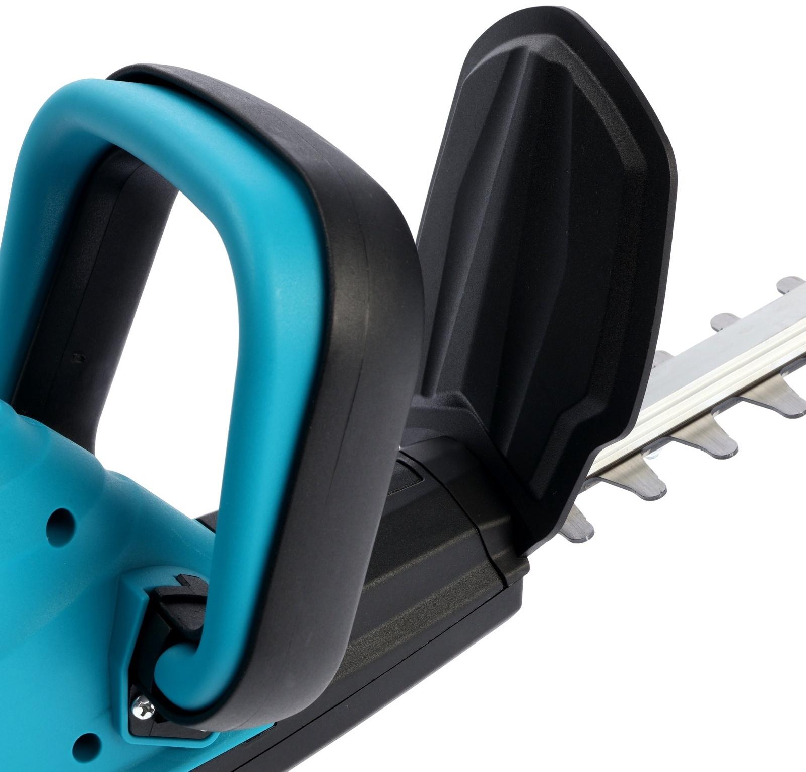 Кусторез аккумуляторный ТУНДРА, 21 В, 3 Ач, Li-ion, длина лезвия 500 мм, ширина 68 мм