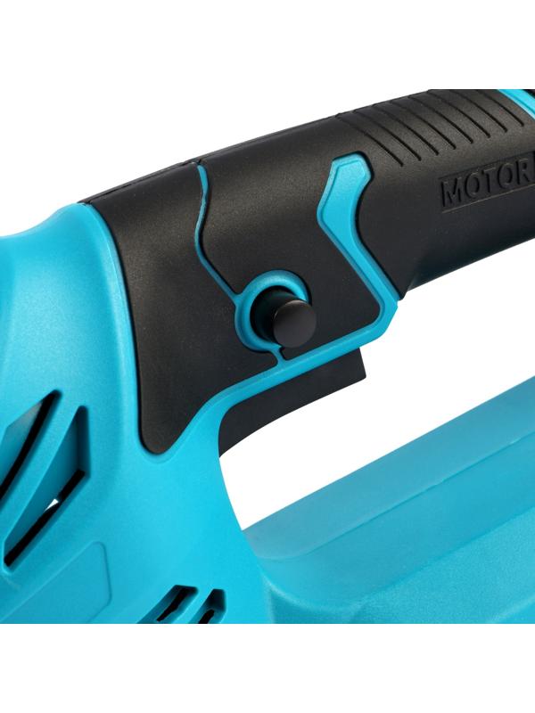 Кусторез аккумуляторный ТУНДРА, 21 В, 3 Ач, Li-ion, длина лезвия 500 мм, ширина 68 мм