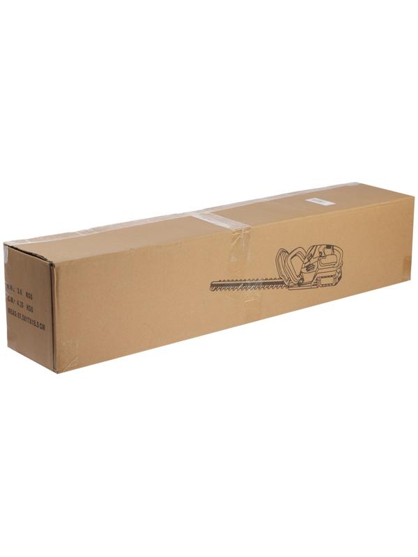 Кусторез аккумуляторный ТУНДРА, 21 В, 3 Ач, Li-ion, длина лезвия 500 мм, ширина 68 мм