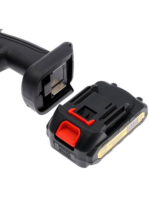 Мойка высокого давления аккумуляторная ТУНДРА, Li-ion 20 В, 2 Ач, 28 бар, шланг 3 м