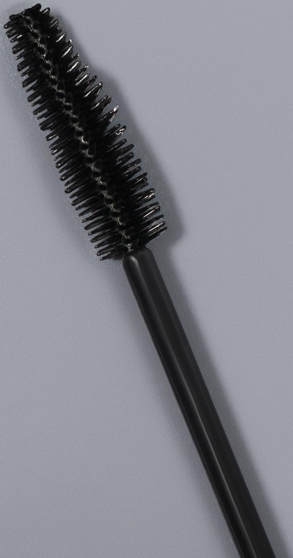 Щёточки для бровей и ресниц, силиконовые, набор - 50 шт, 10,5 см, цвет чёрный