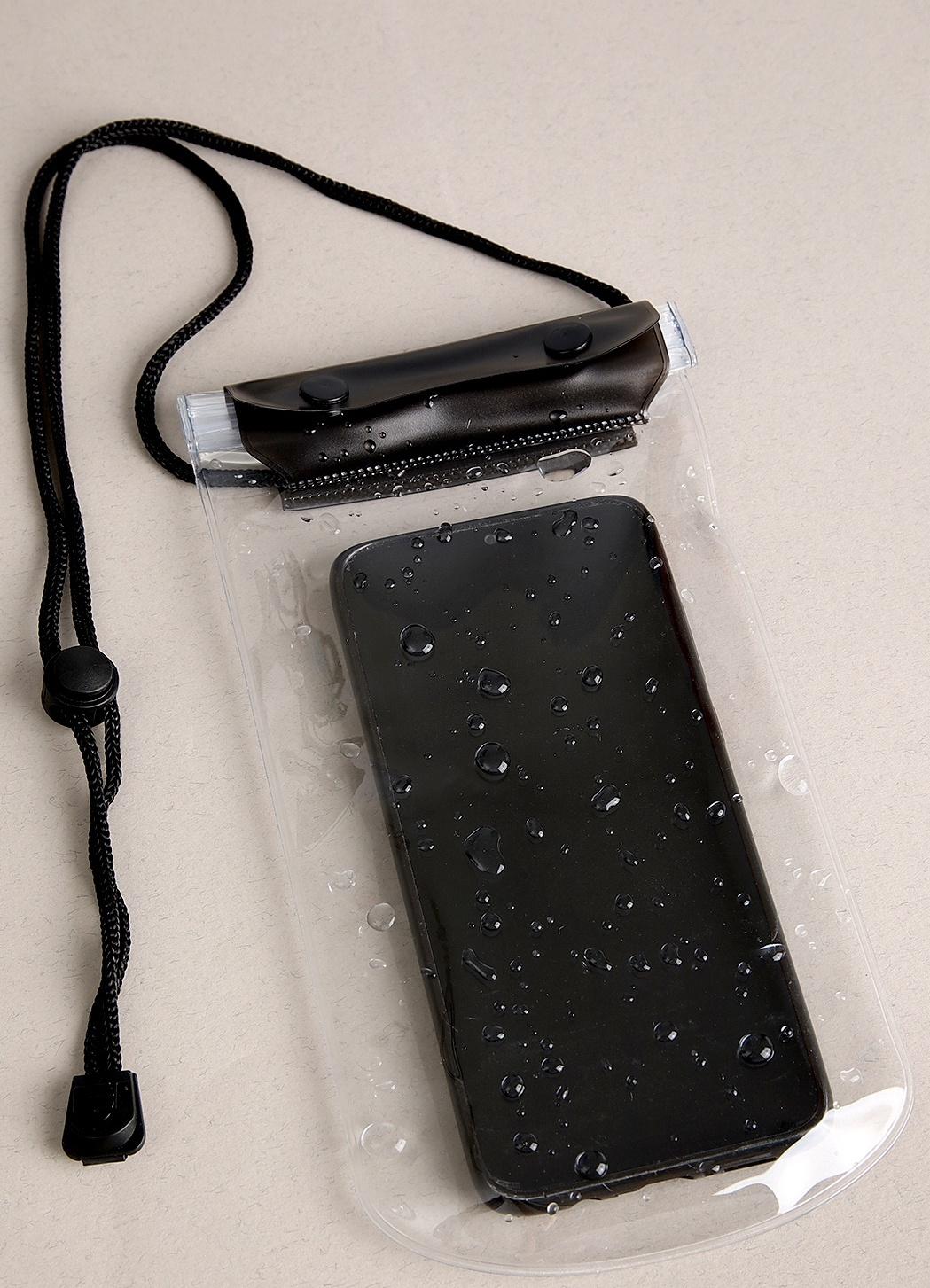 Чехол туристический, водонепроницаемый, набор - 2 шт, 21 х 12 см, черный