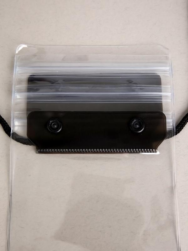 Чехол туристический, водонепроницаемый, набор - 2 шт, 21 х 12 см, черный