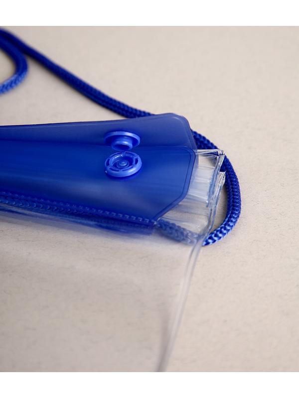 Чехол туристический, водонепроницаемый, набор - 2 шт, 21 х 12 см, синий