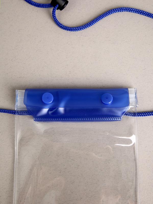 Чехол туристический, водонепроницаемый, набор - 2 шт, 21 х 12 см, синий