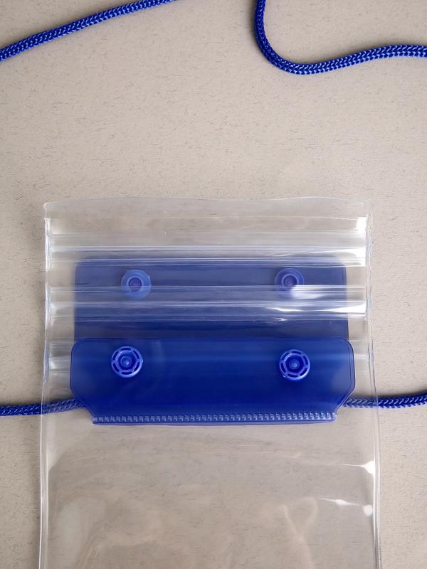 Чехол туристический, водонепроницаемый, набор - 2 шт, 21 х 12 см, синий