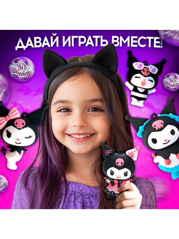 Игрушка - сюрприз в шаре Bad bunny, фигурка, наклейки