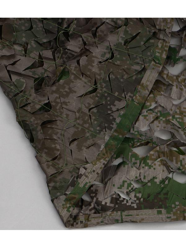 Маскировочная сеть 3 х 4 м, двухслойная, песочно-зеленая, с завязками