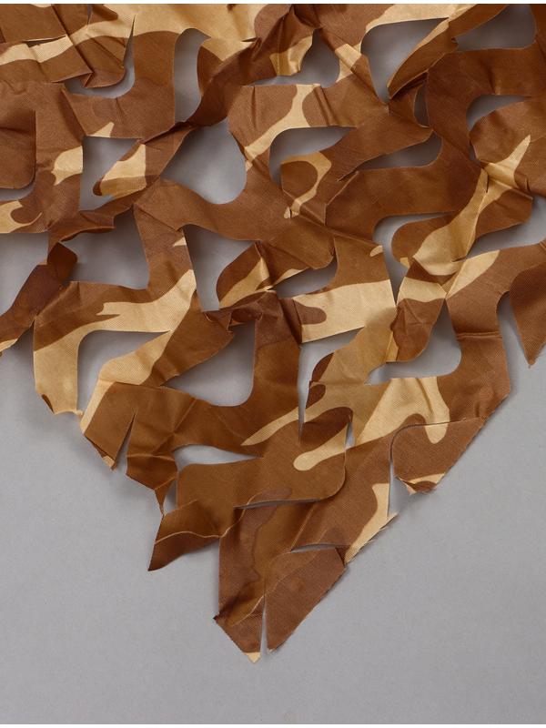 Маскировочная сеть 3 х 6 м одинарная, коричневый