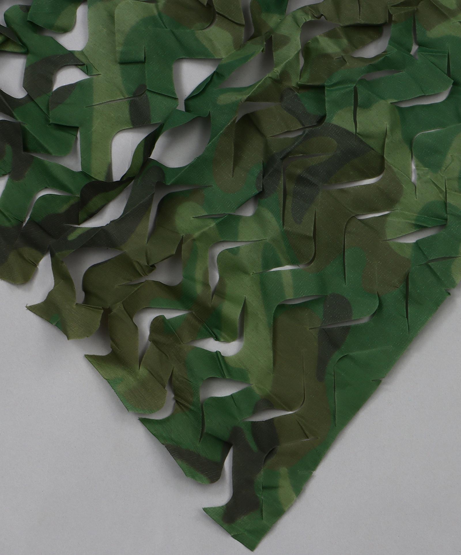 Маскировочная сеть 3 х 6 м, одинарная, светло-зеленый, коричневый