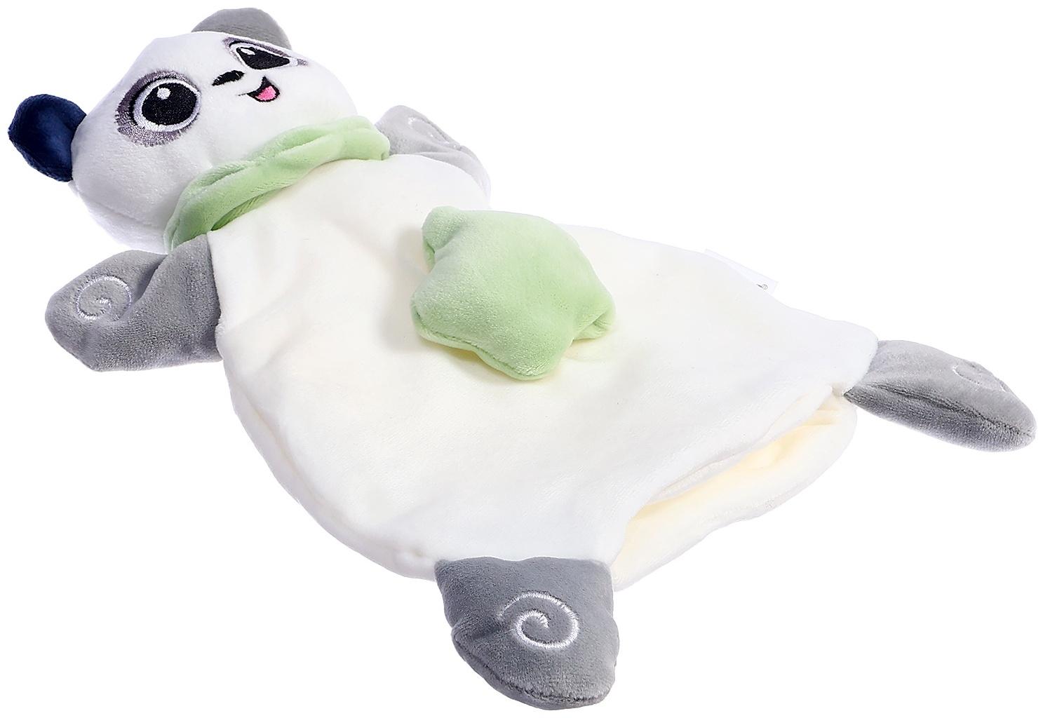 Мягкая игрушка - комфортер «Мишка», серый