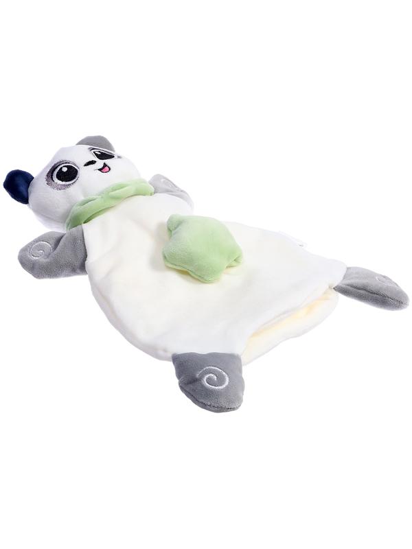 Мягкая игрушка - комфортер «Мишка», серый