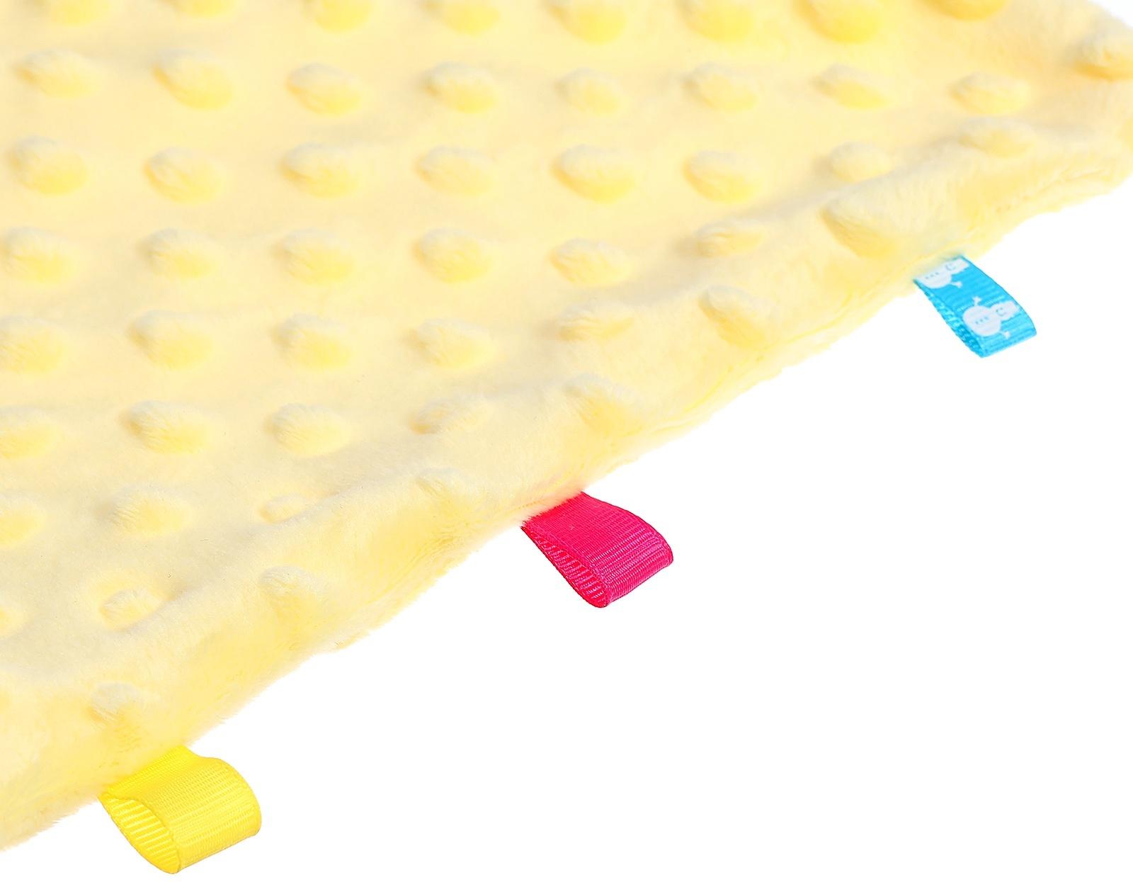 Мягкая игрушка - комфортер с прорезывателем, жёлтый