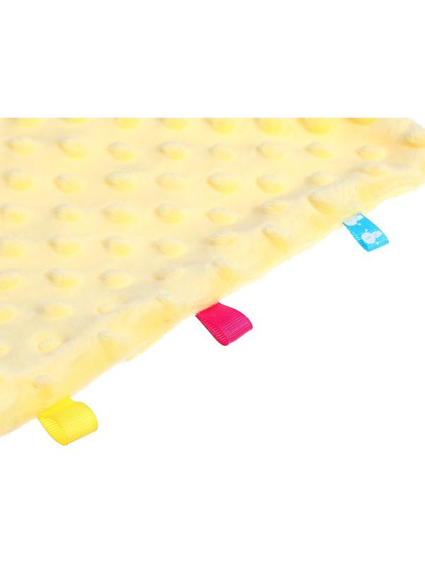 Мягкая игрушка - комфортер с прорезывателем, жёлтый