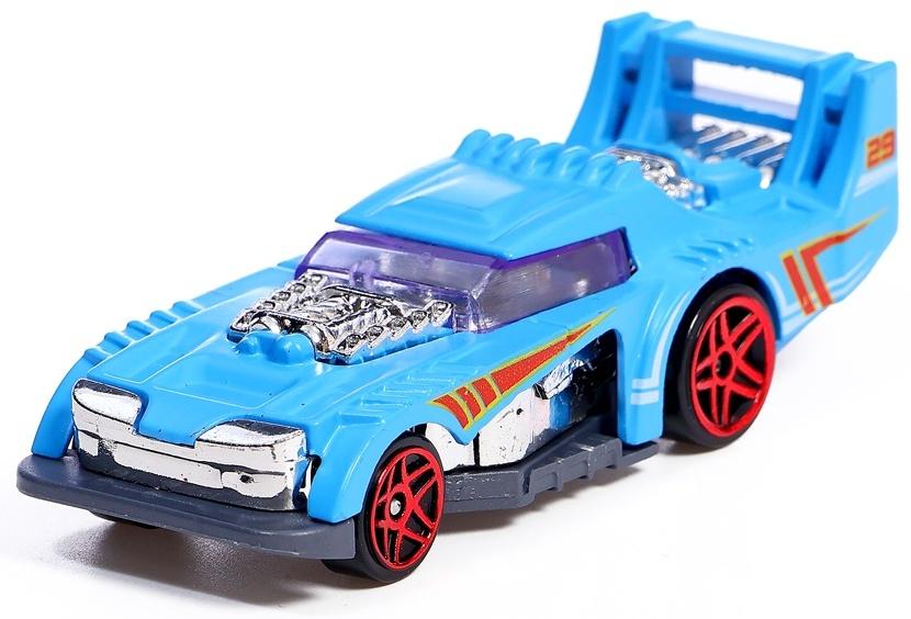 Набор металлических машин Hot Cars, в кейсе, 8 шт.