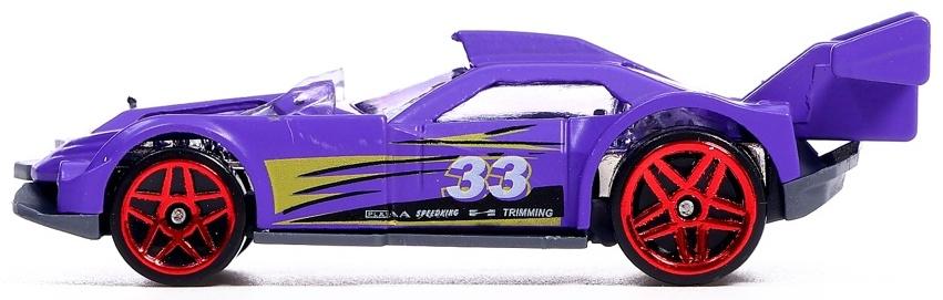 Набор металлических машин Hot Cars, в кейсе, 8 шт.