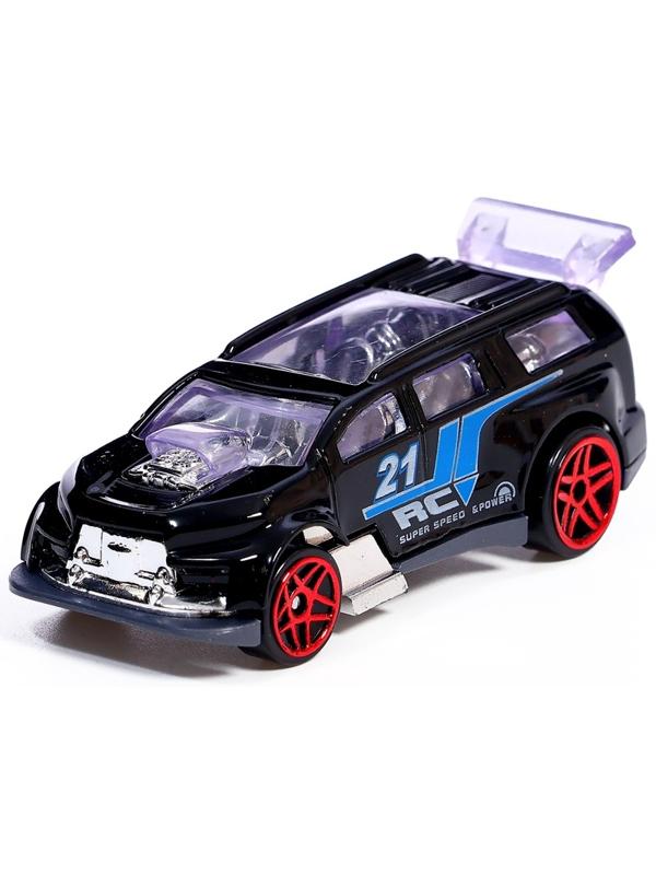 Набор металлических машин Hot Cars, в кейсе, 8 шт.