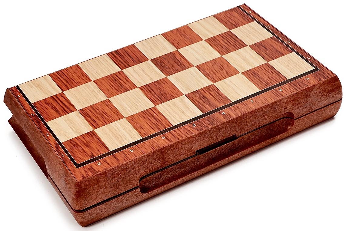 Шахматы 25 х 22 см, король h-4.5 см, пешка h-2.5 см