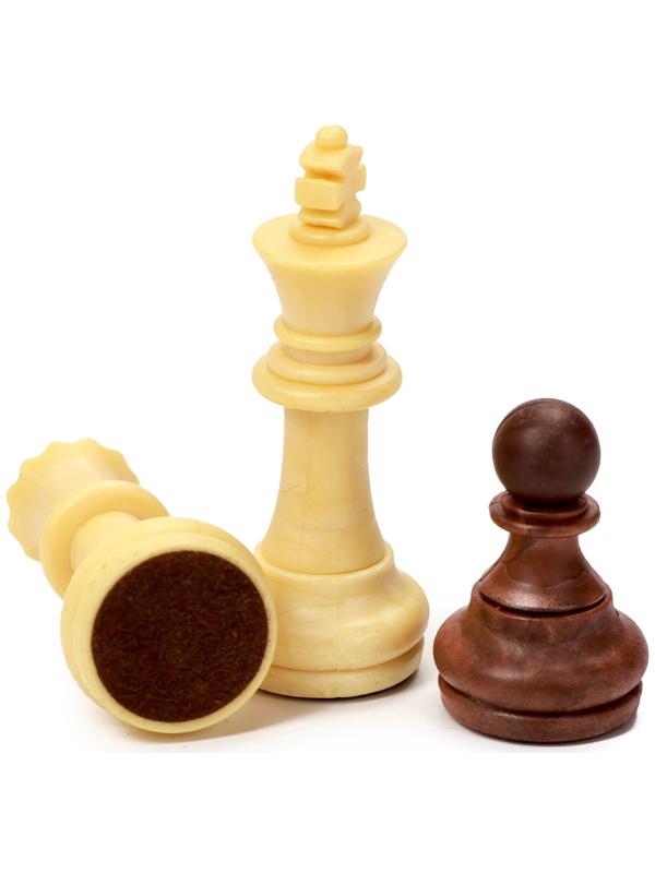 Шахматы 25 х 22 см, король h-4.5 см, пешка h-2.5 см