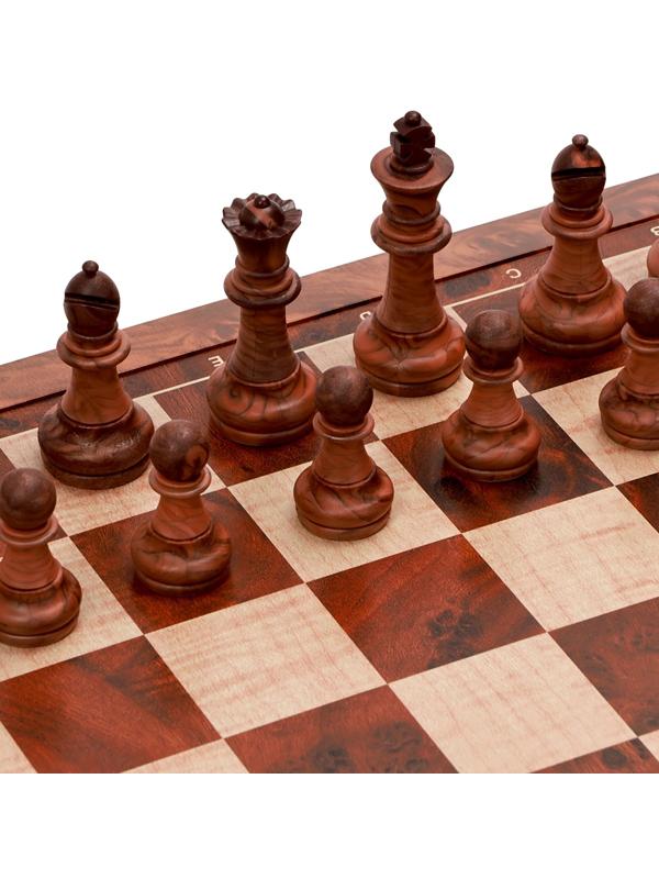 Шахматы магнитные 39 х 39 см, король h-7.2 см, пешка h-4 см